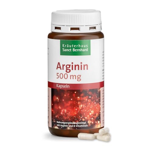 sanct-bernhard-arginin-kapseln-500-mg-150-kapseln-vegan image 6
