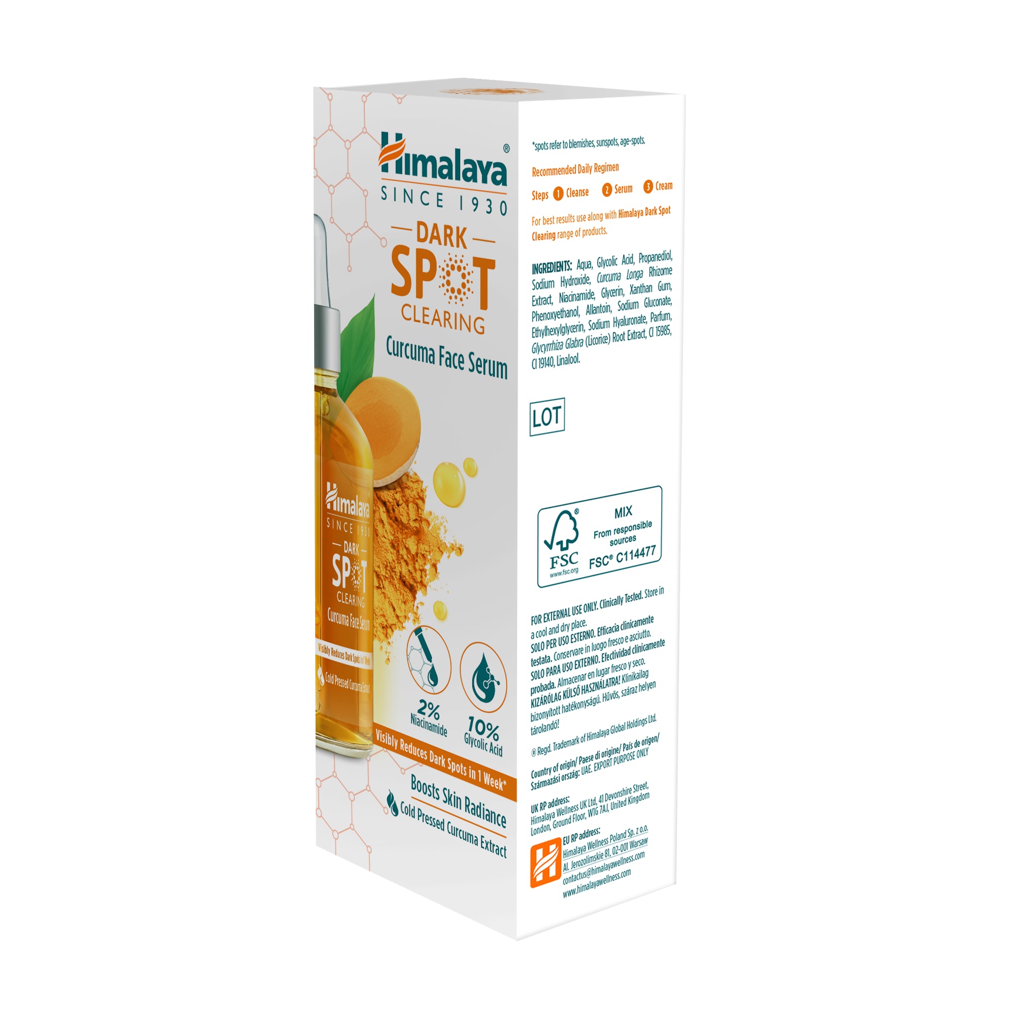 himalaya-dark-spot-clearing-kurkuma-gesichtsserum-30-ml-niacinamid image 8