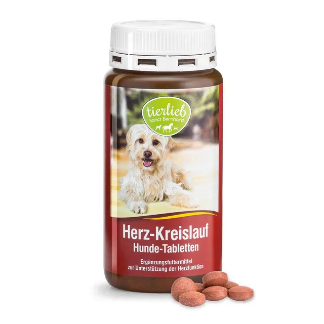 sanct-bernhard-tierlieb-herz-kreislauf-tabletten-hund-180-tabletten image 1