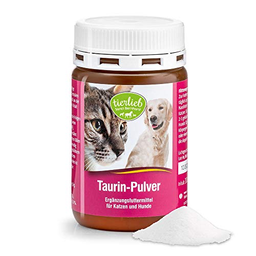 tierlieb-sanct-bernhard-taurin-pulver-katzen-hunde-100-g-herz image 5