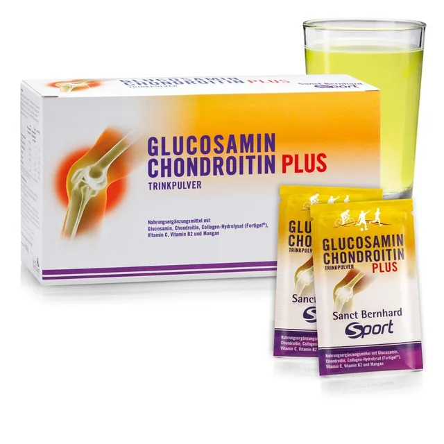 sanct-bernhard-glucosamin-chondroitin-plus-trinkpulver-30-beutel-gelenk image 1