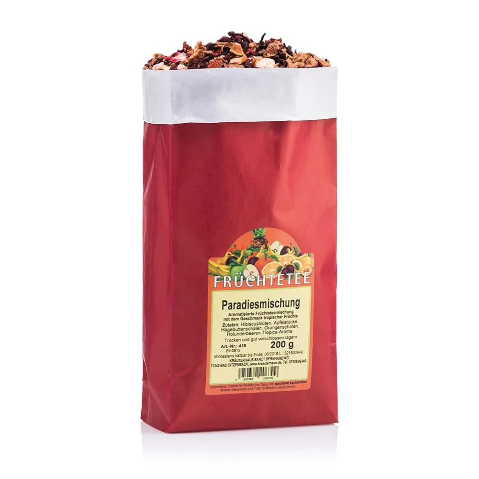 sanct-bernhard-paradiesmischung-fr-chtetee-400-g-mit-hibiscus image 1