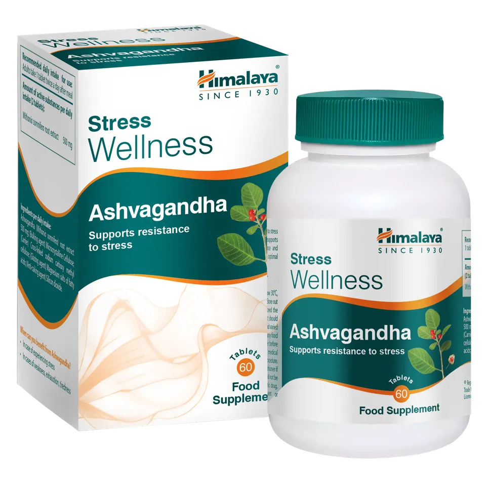 himalaya-ashvagandha-stress-wellness-60-tabletten-vegan image 1
