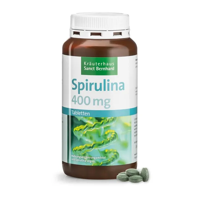 kr-uterhaus-sanct-bernhard-spirulina-tabletten-360-st-ck-400-mg-vegan image 1