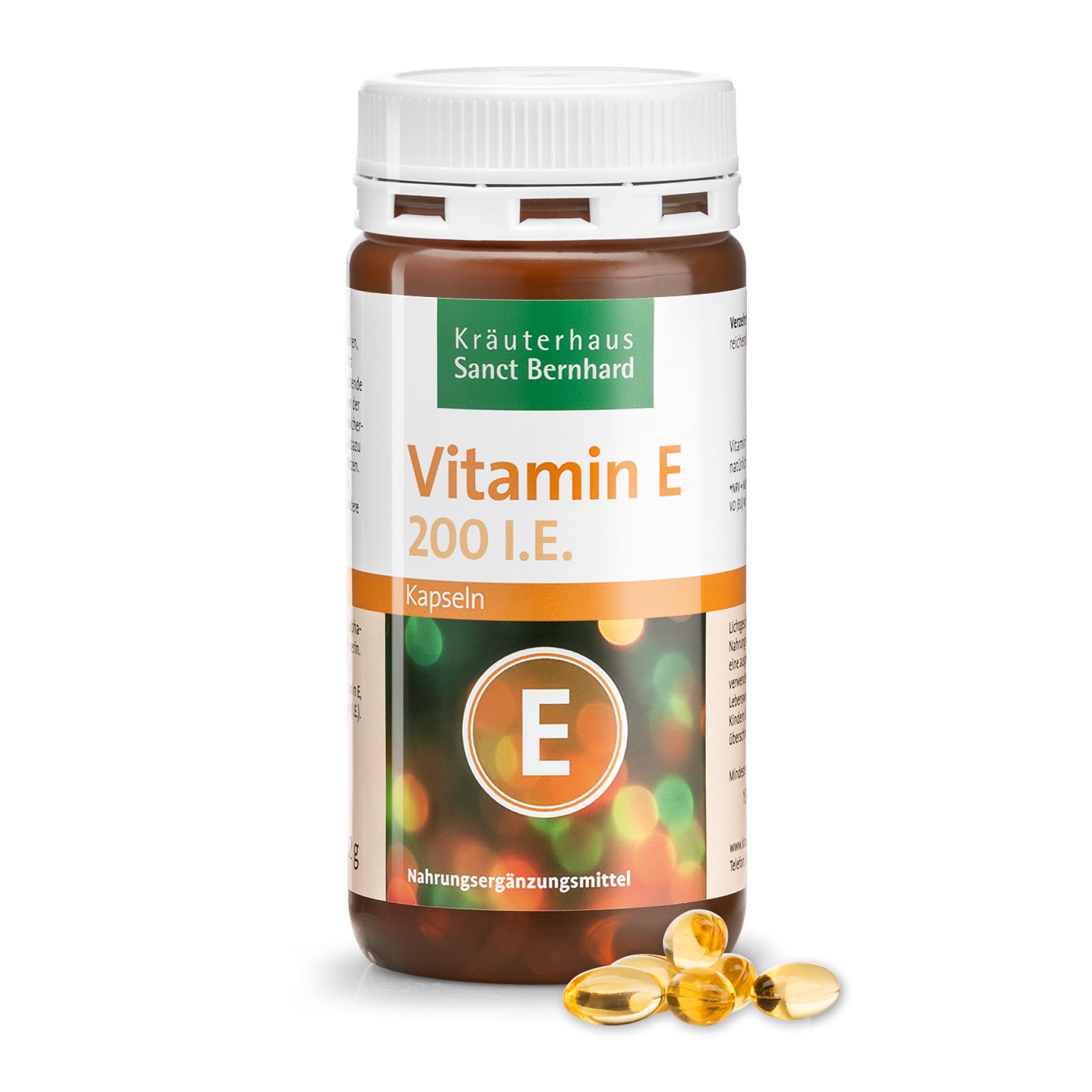 sanct-bernhard-vitamin-e-200-i-e-kapseln-240-st-zellschutz image 1