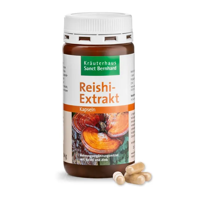 sanct-bernhard-reishi-extrakt-kapseln-zink-120-kapseln image 1