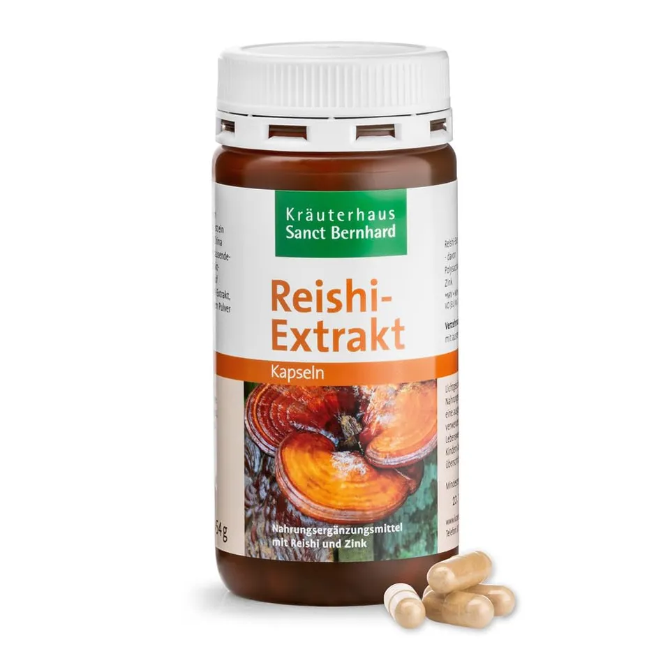 sanct-bernhard-reishi-extrakt-kapseln-zink-120-kapseln image 1