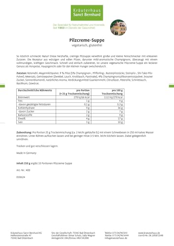 kr-uterhaus-sanct-bernhard-pilzcreme-suppe-250g-glutenfrei image 4