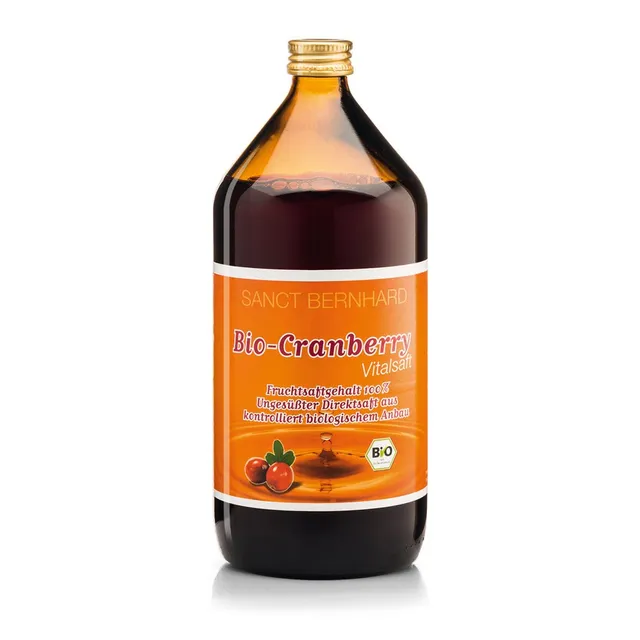 sanct-bernhard-bio-cranberry-vitalsaft-1-liter-fruchtherb image 1