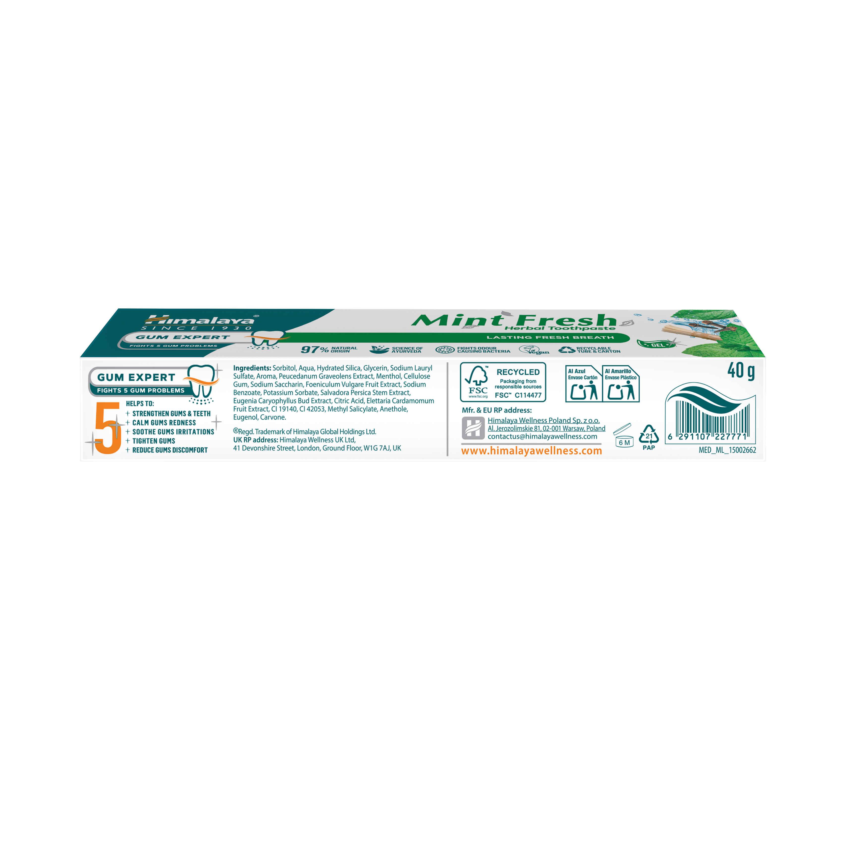 himalaya-gum-expert-zahnpasta-mint-fresh-40-g image 2