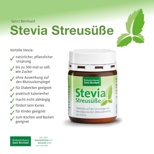 sanct-bernhard-stevia-streus-e-pulver-50-g-kalorienfrei image 7