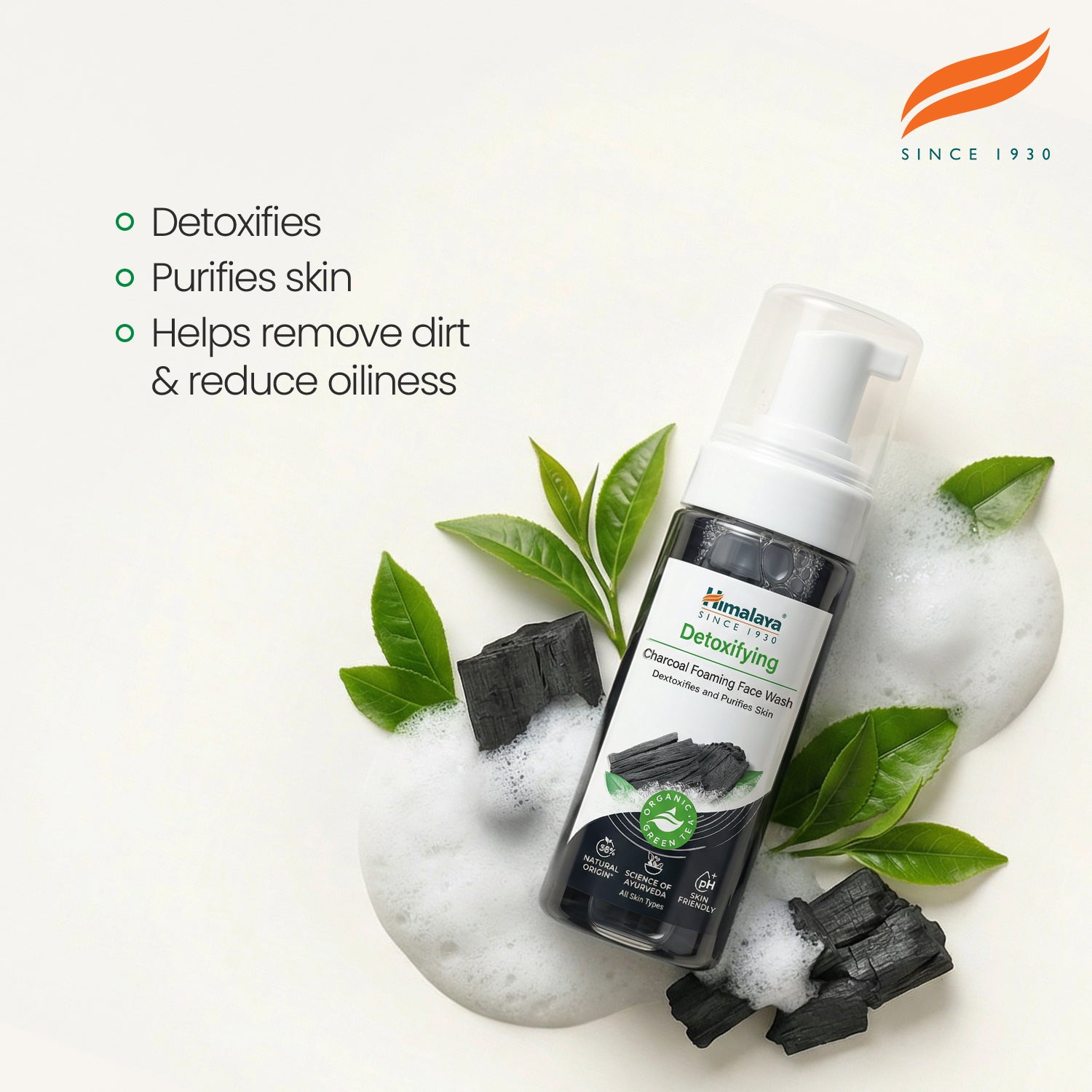 himalaya-detox-charcoal-foaming-face-wash-150-ml-fettige-haut image 2