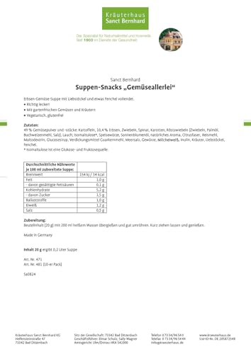 sanct-bernhard-suppen-snack-gem-seallerlei-suppe-10x20-g-vegetarisch image 4