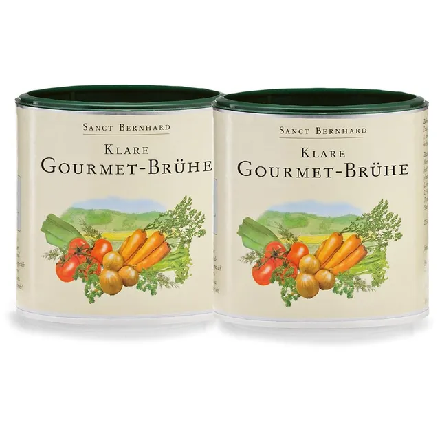 sanct-bernhard-klare-gourmet-br-he-gem-sebr-he-2x340-g-vegan image 1