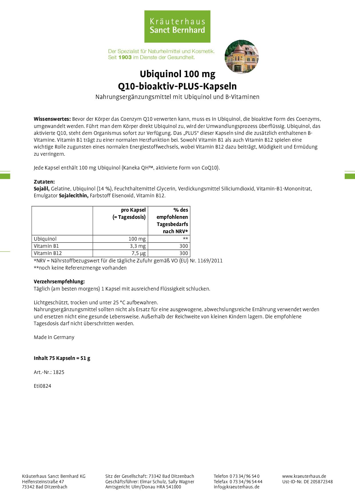 sanct-bernhard-q10-ubiquinol-100-mg-kapseln-75-st-ck-herz image 2