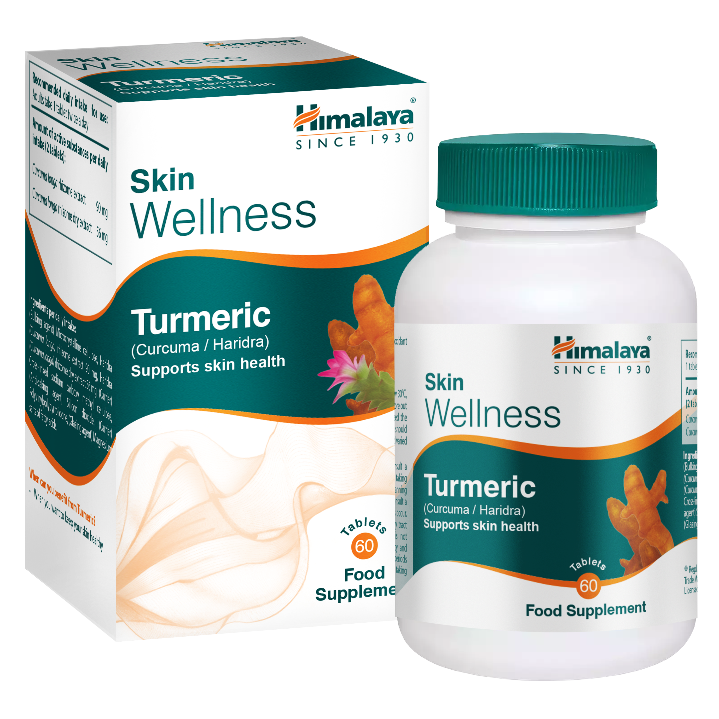 himalaya-skin-wellness-kurkuma-tabletten-60-stk-haut-antioxidans image 1