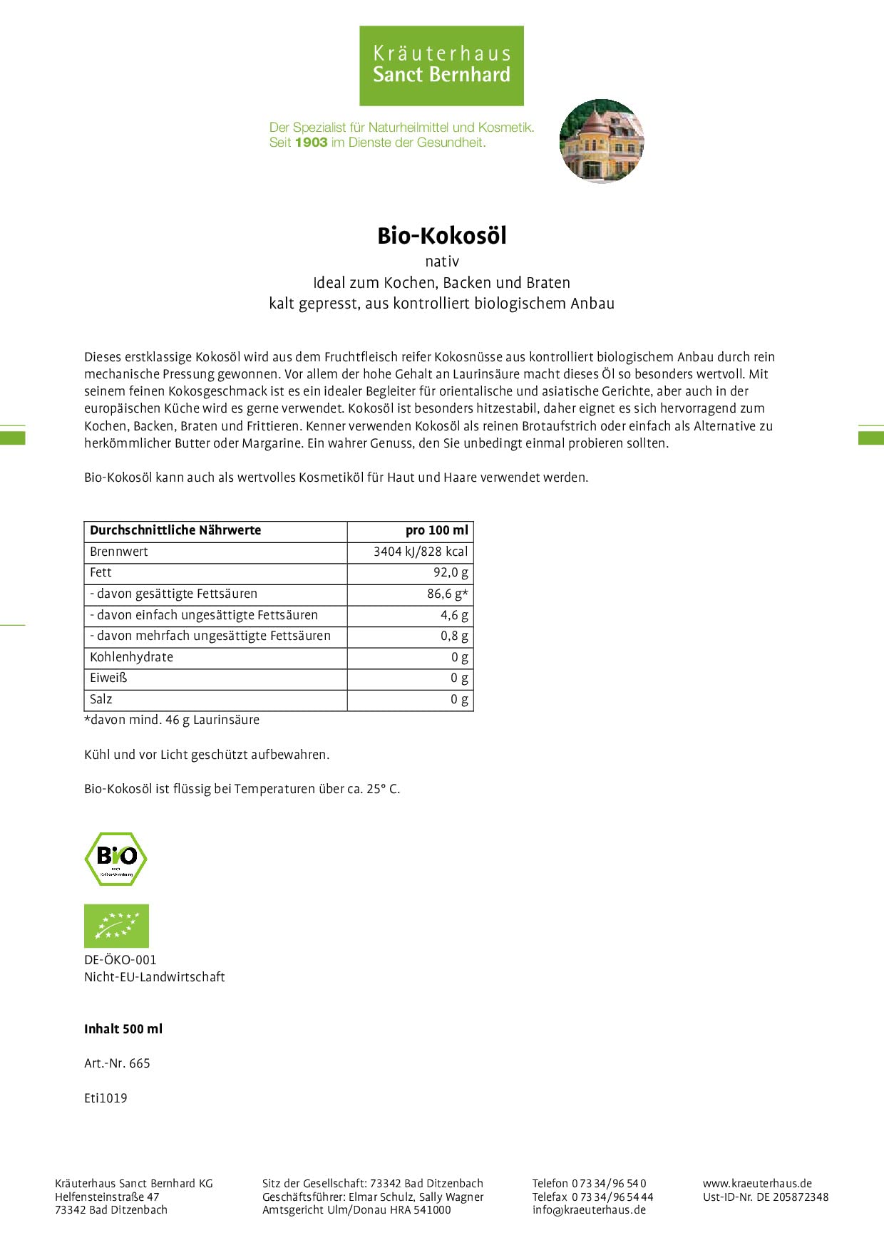 sanct-bernhard-bio-kokos-l-kaltgepresst-500ml-kochen-haut image 3