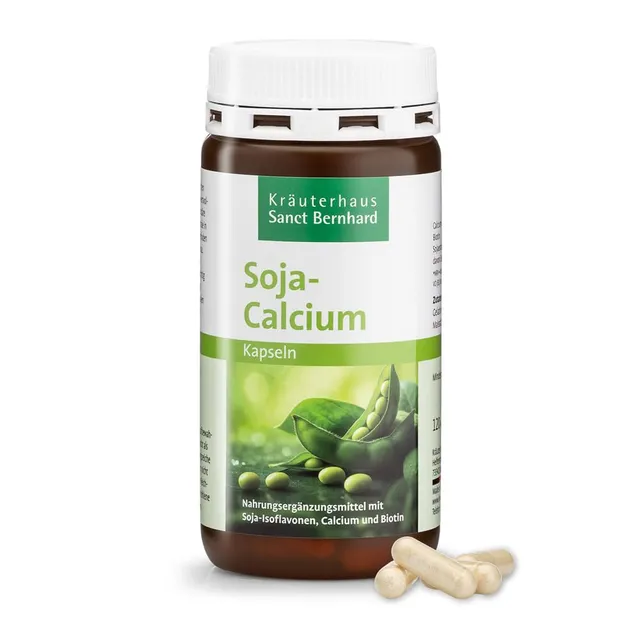 sanct-bernhard-soja-calcium-kapseln-120-wechseljahre-isoflavone image 1