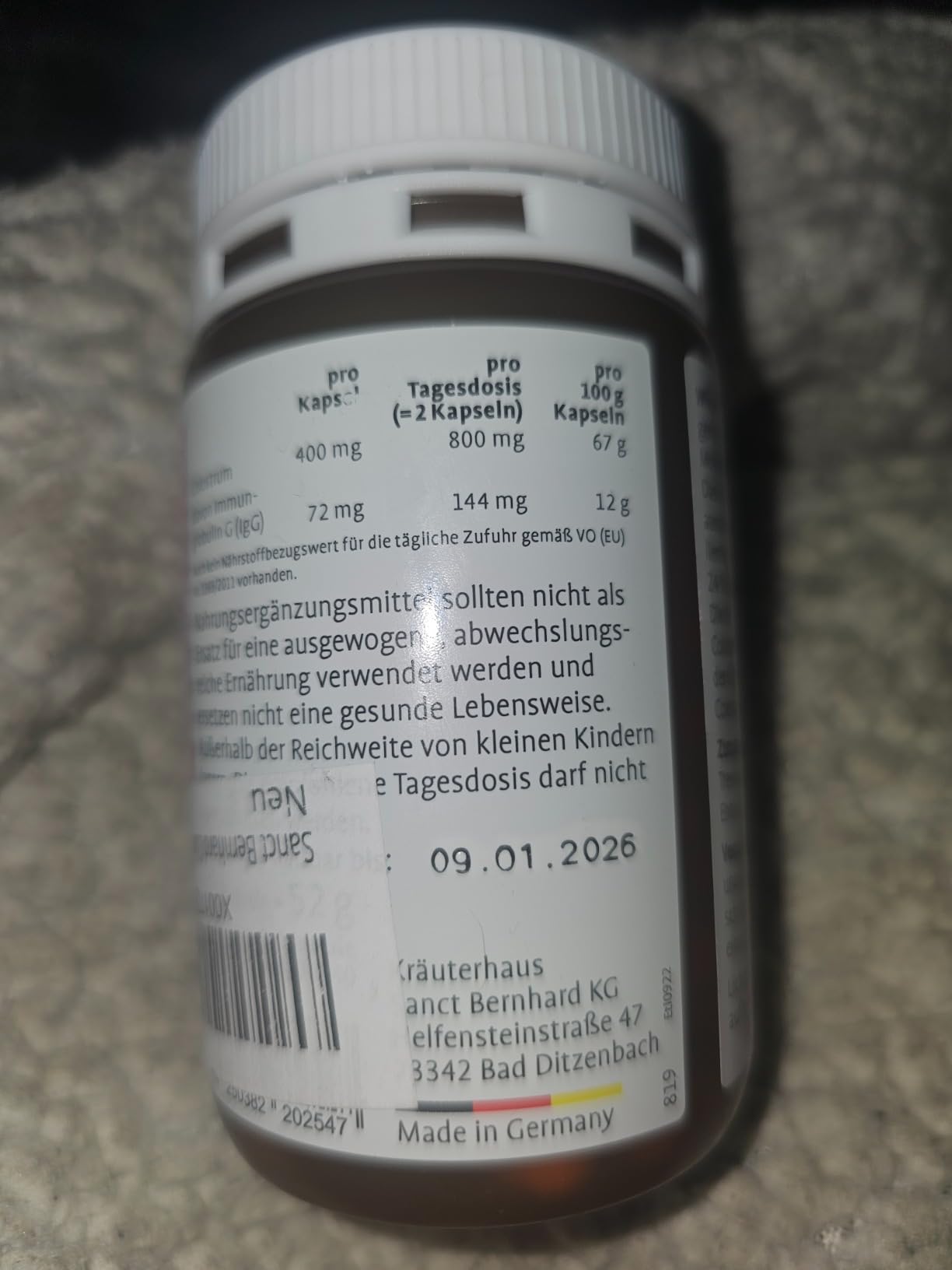 Gut verträglich