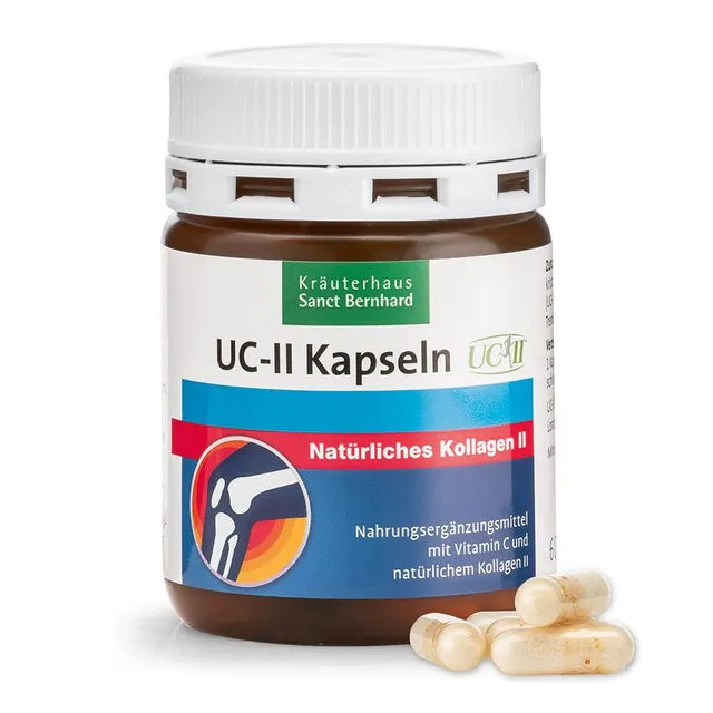 sanct-bernhard-uc-ii-kapseln-kollagen-60-st-mit-vitamin-c image 1