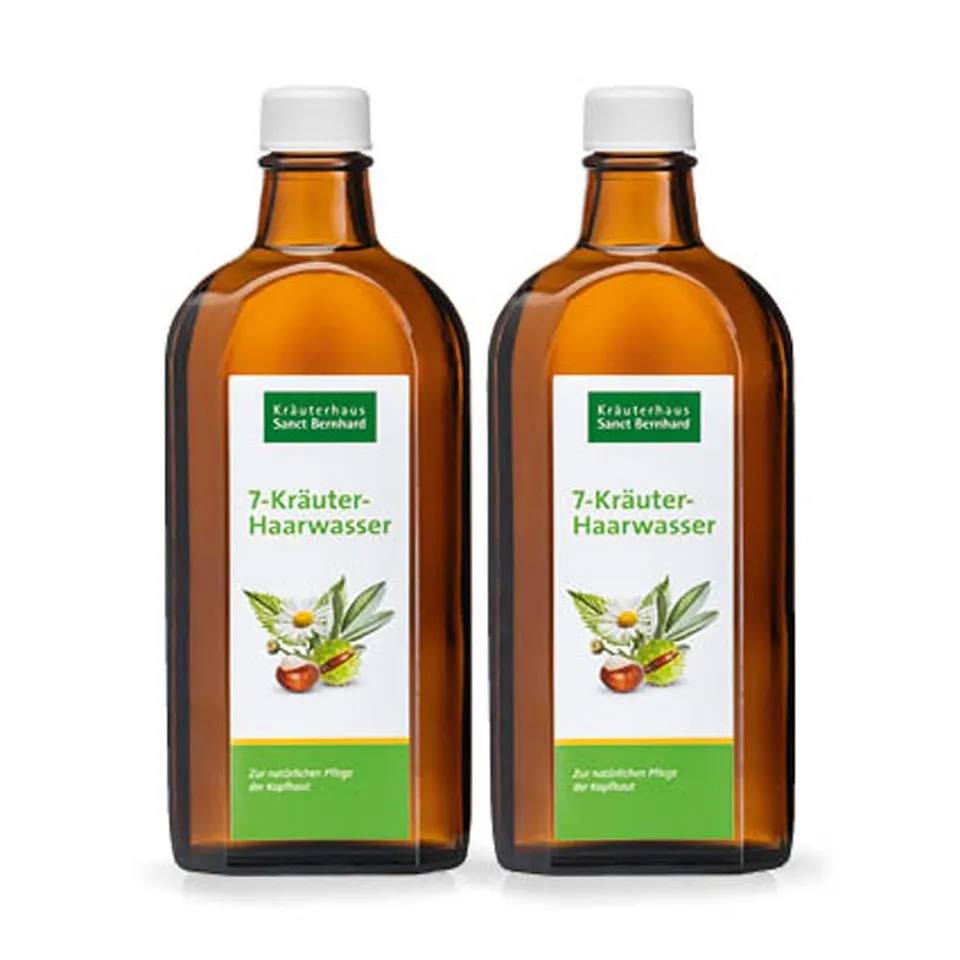 sanct-bernhard-7-kr-uter-haarwasser-2x250-ml-mit-salbei-arnika image 1