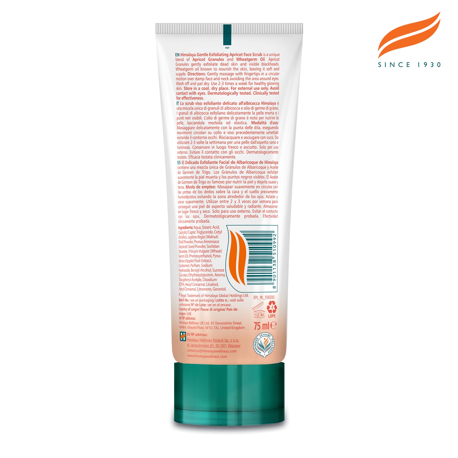 himalaya-aprikosen-gesichtspeeling-sanft-75-ml-mitesser image 7