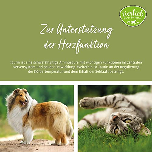 tierlieb-sanct-bernhard-taurin-pulver-katzen-hunde-100-g-herz image 6