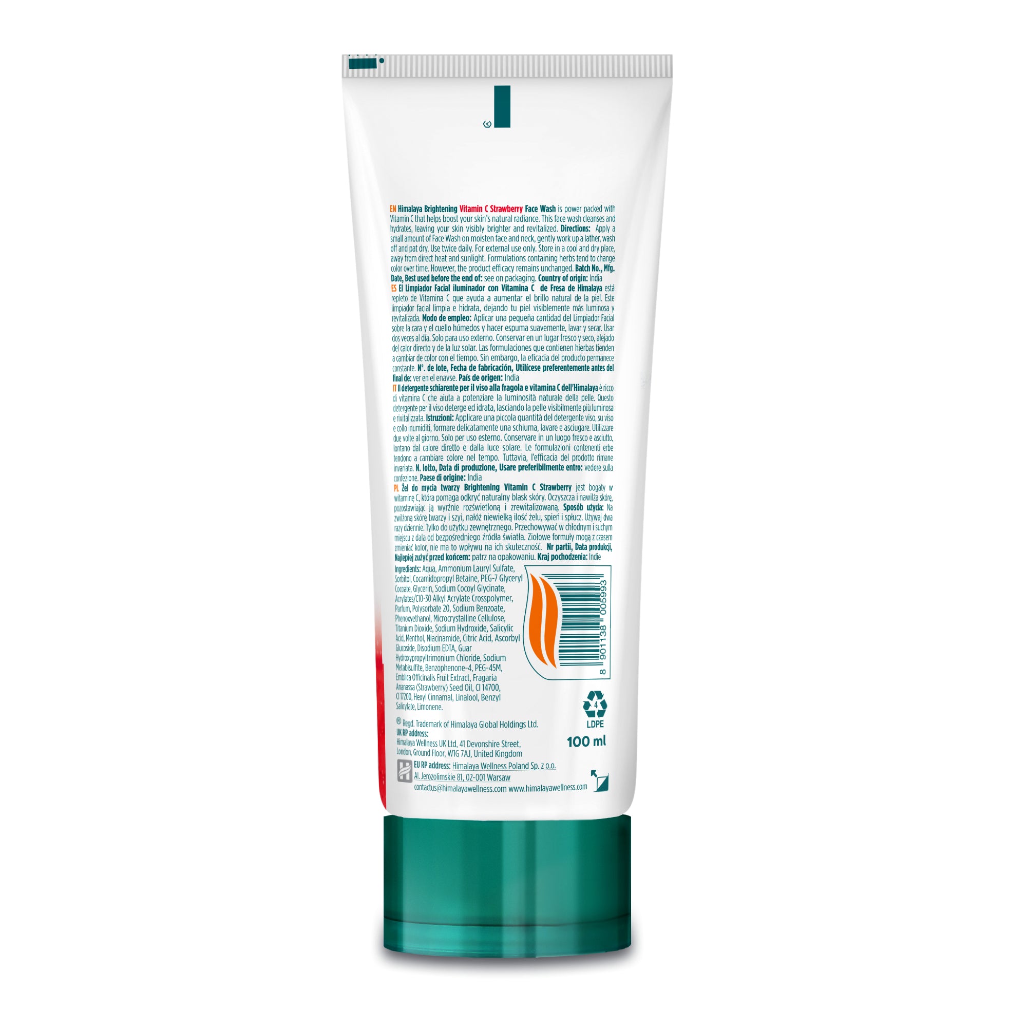 himalaya-vitamin-c-erdbeer-face-wash-100-ml-strahlende-haut image 7