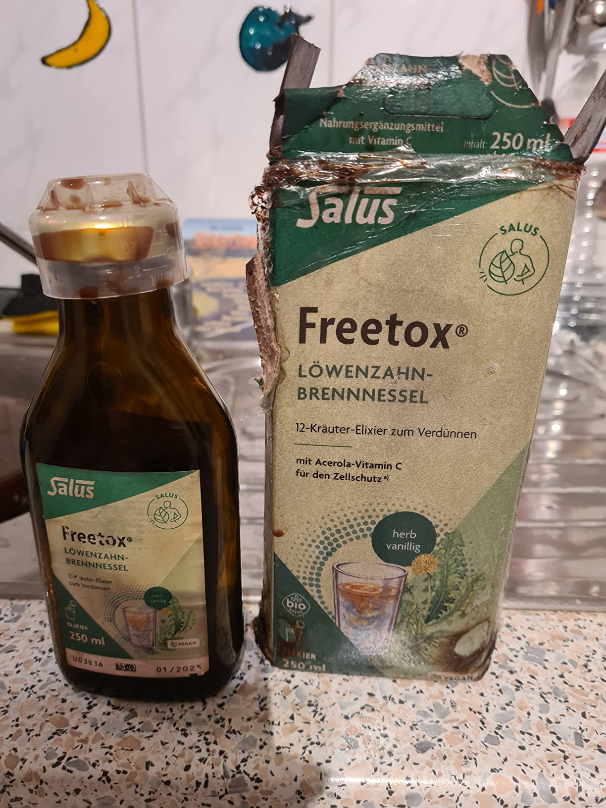 Morgens verdünnt