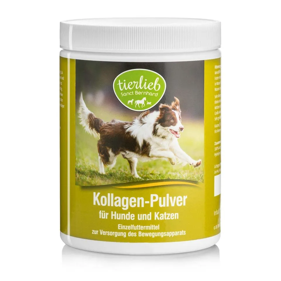 tierlieb-kollagen-pulver-f-r-hunde-katzen-400-g-gelenke image 1