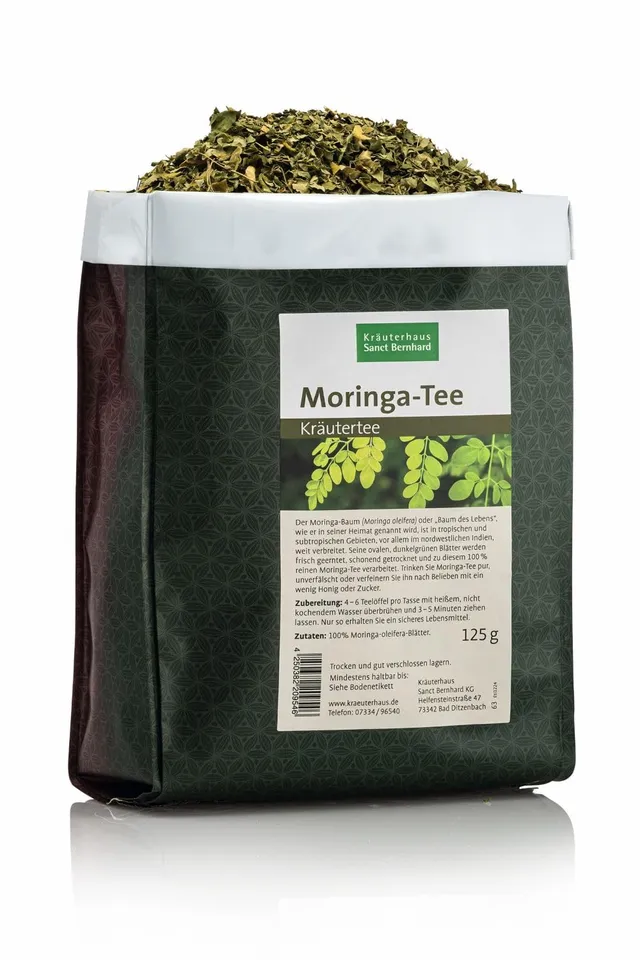 sanct-bernhard-moringa-tee-moringa-bl-tter-2x125-g-loser-tee image 1