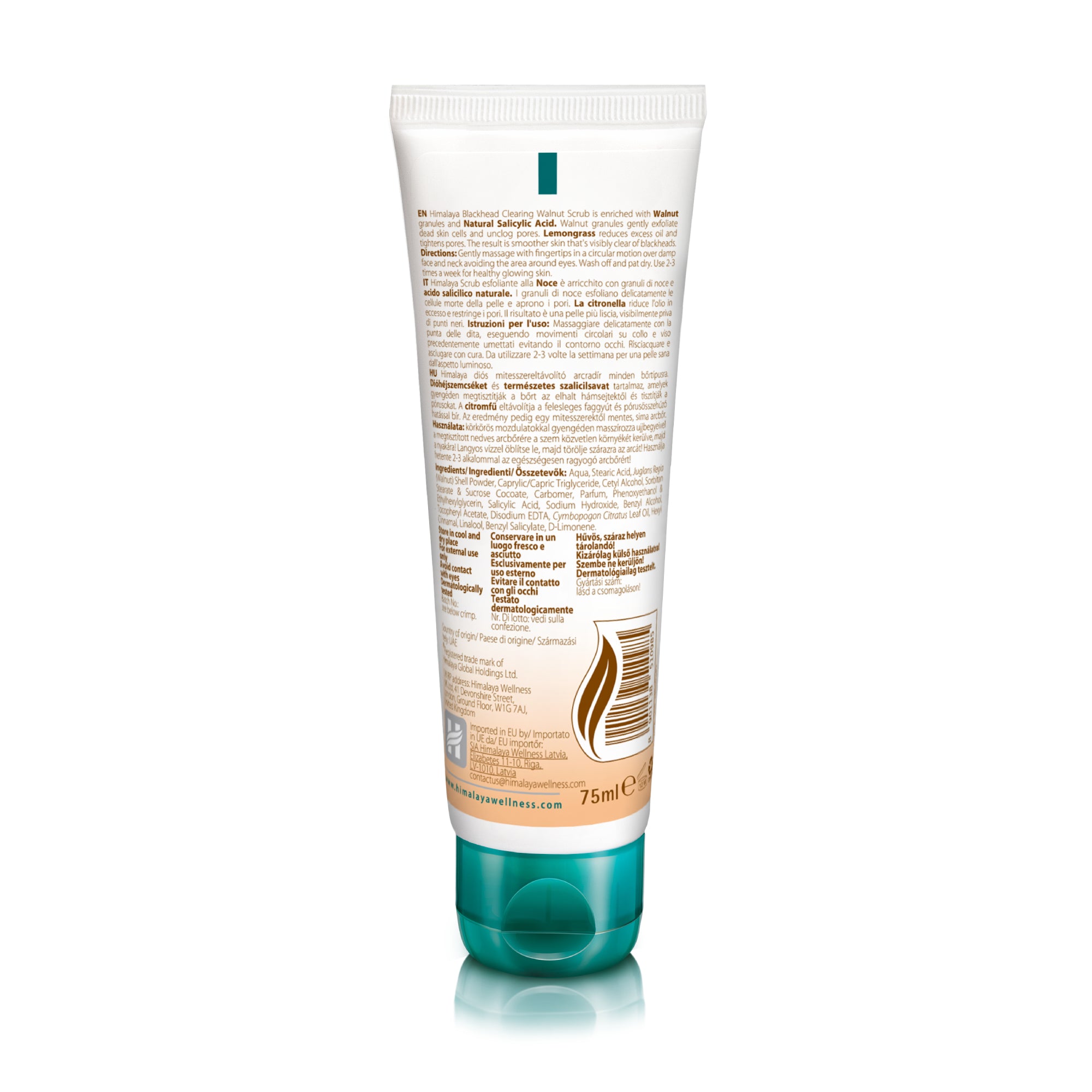 himalaya-gesichtspflege-mitesser-peeling-walnuss-gesichtspeeling-75-ml image 6