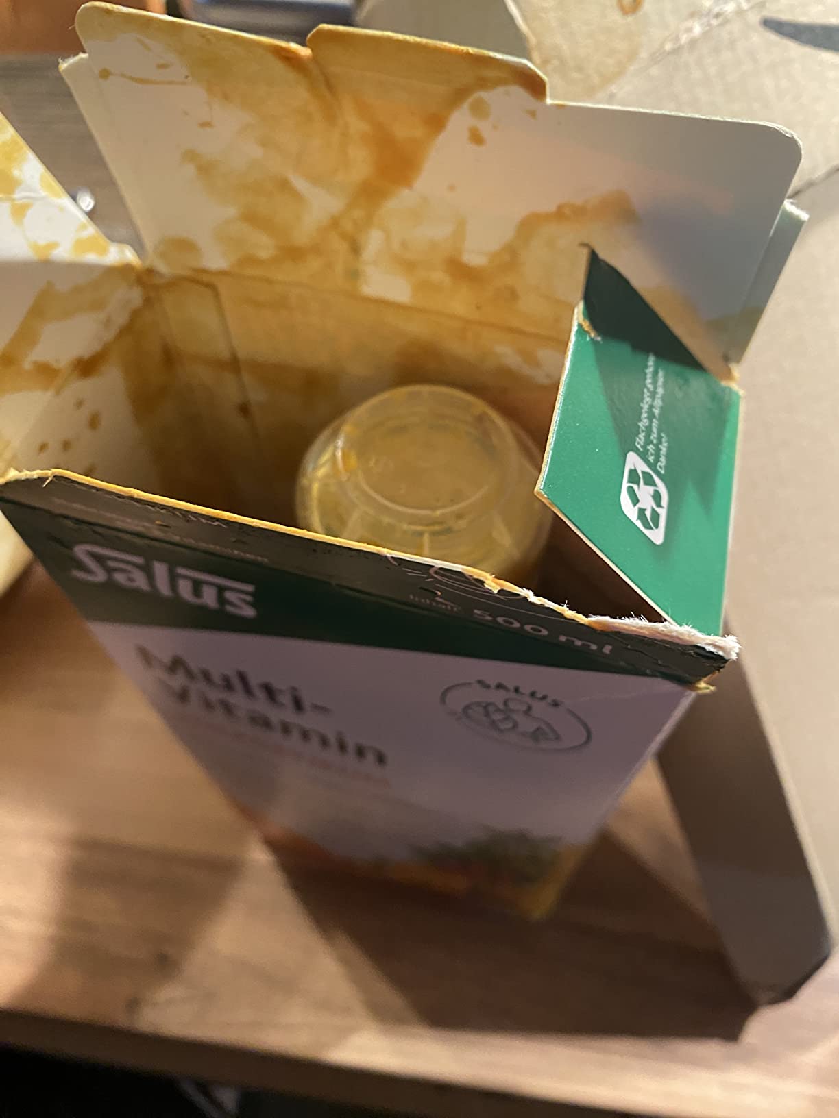 Große Flasche