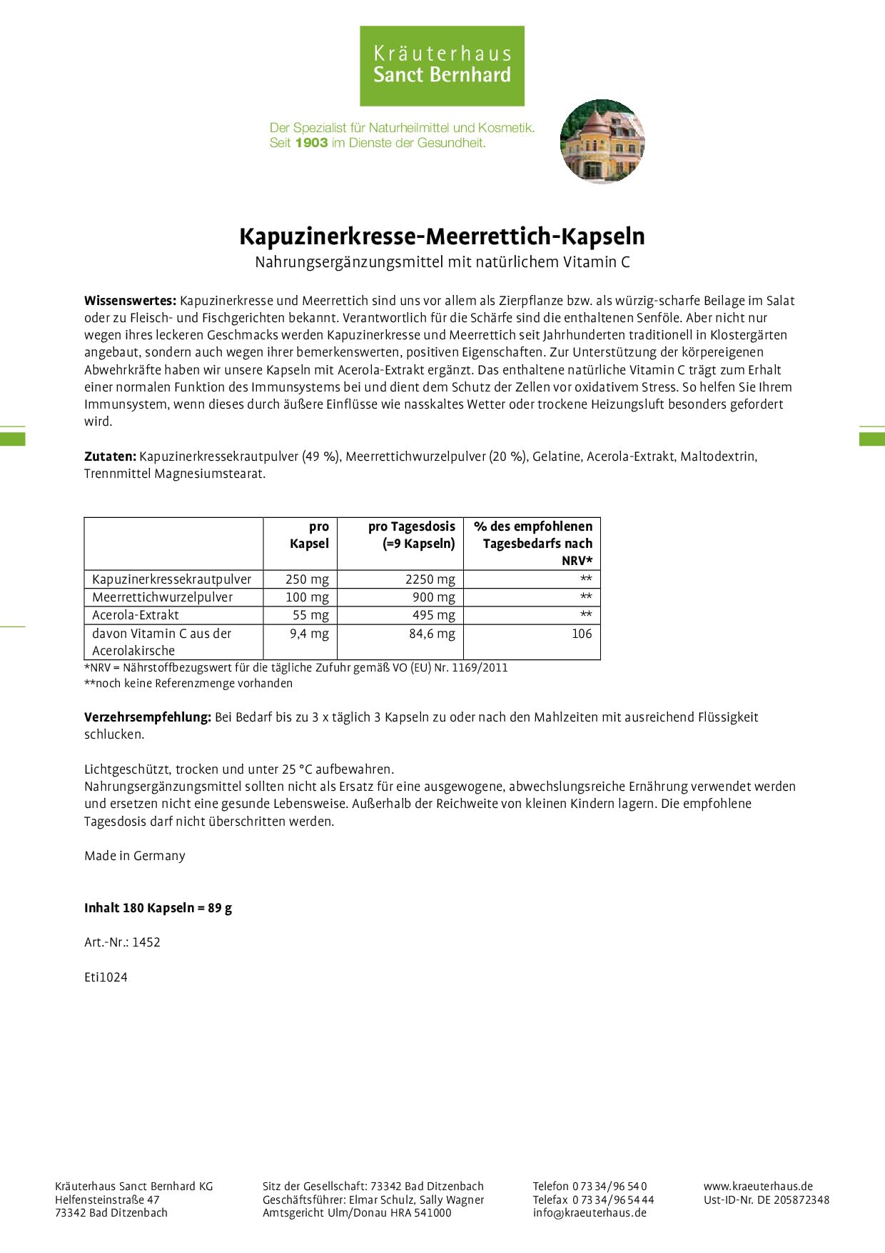 sanct-bernhard-kapuzinerkresse-meerrettich-kapseln-3x180-vitamin-c image 2