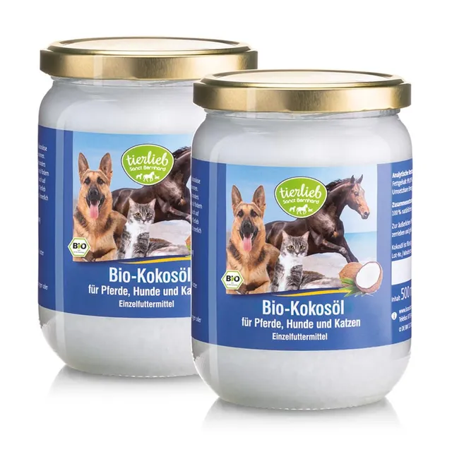 tierlieb-bio-kokos-l-pferd-hund-katze-2x500-ml-nativ image 1