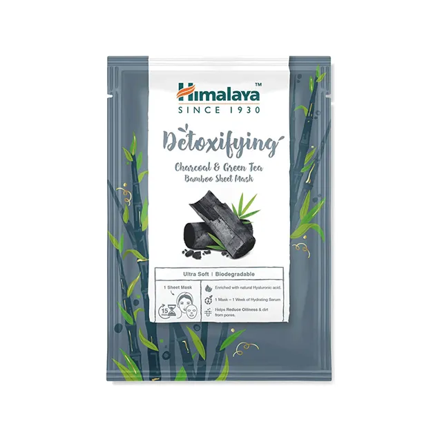 himalaya-detox-tuchmaske-30-ml-aktivkohle-gr-ner-tee image 1