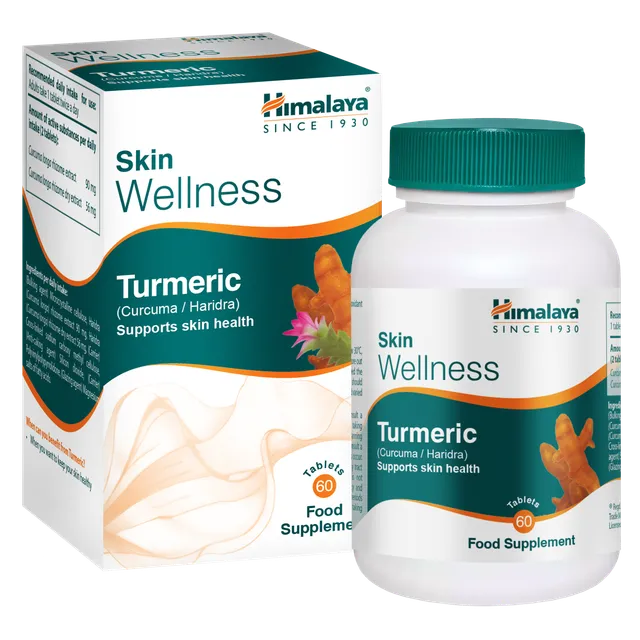 himalaya-skin-wellness-kurkuma-tabletten-60-stk-haut-antioxidans image 1