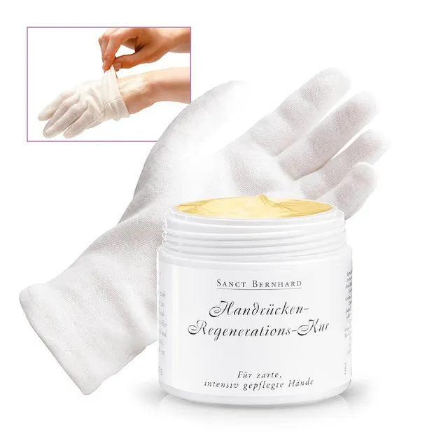 sanct-bernhard-handr-cken-regenerations-set-kur-100ml-handschuhe image 1