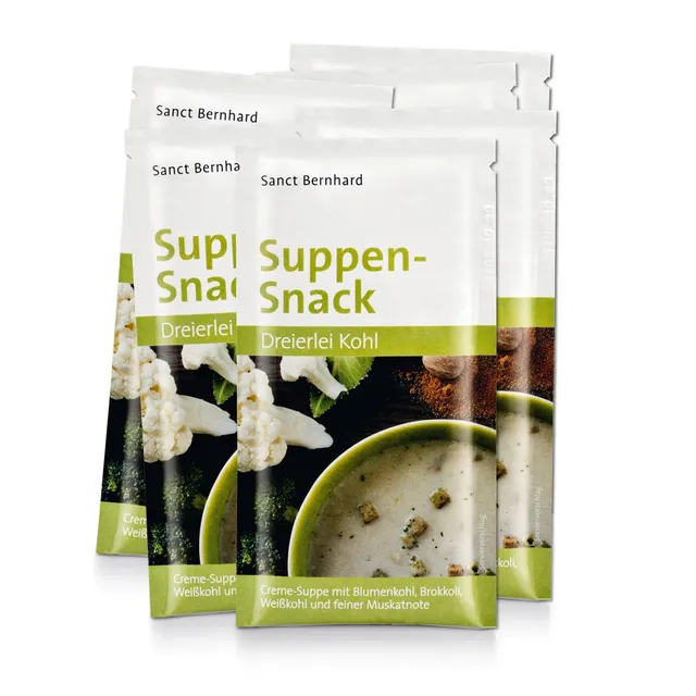 sanct-bernhard-suppen-snack-dreierlei-kohl-10er-pack-vegetarisch image 1