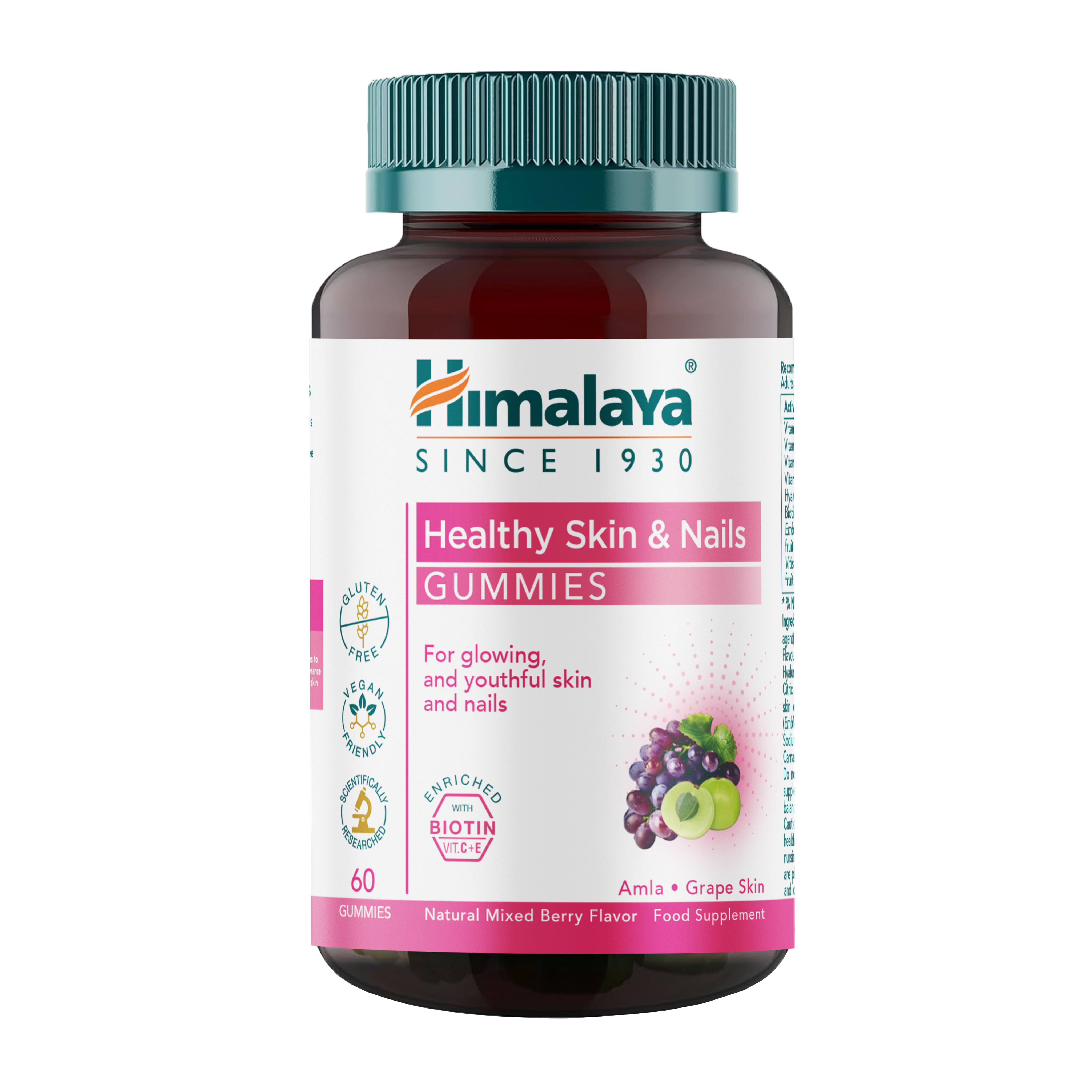 himalaya-skin-nails-gummib-rchen-60-stk-biotin-amla image 1