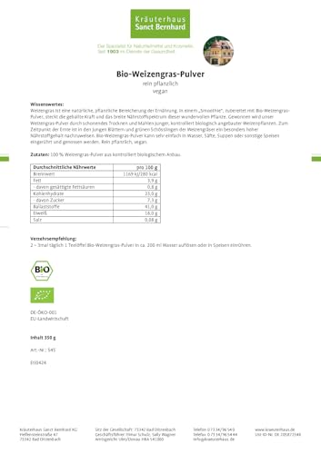 kr-uterhaus-sanct-bernhard-bio-weizengras-pulver-350-g-getrocknet image 4