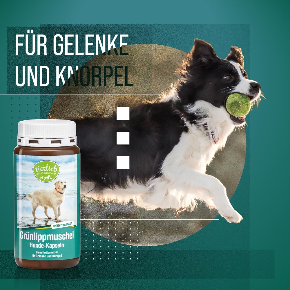 tierlieb-gr-nlippmuschel-hunde-kapseln-150-st-ck-gag image 6